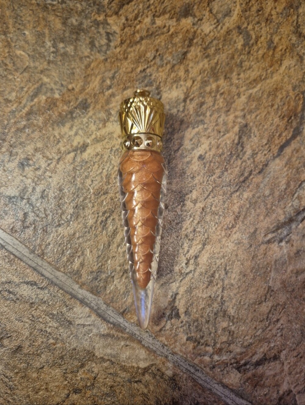 Christian Louboutin Loubilaque Lip Lacquer Goldissima DISCONTINUED!!!